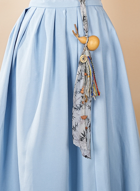 《禄芦》葫芦挂饰包包挂件 汉服圆领袍配饰腰挂纱带禁步