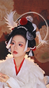 良造坊 超轻光相发光圈 敦煌飞天佛像背光汉服束发拍照观音发光盘