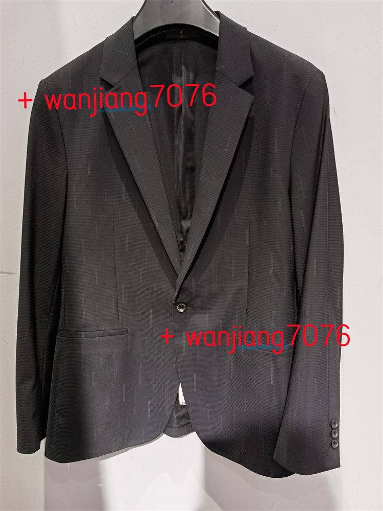 速发-才子男装国内正品代购2024春新款2124139011-180针织西装999