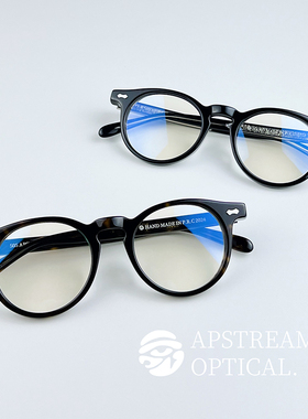 APSTREAM 505日系梨形手作进口板材镜框复古眼镜架T/VR徐峥同款