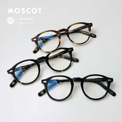 moscot复古圆框板材镜架