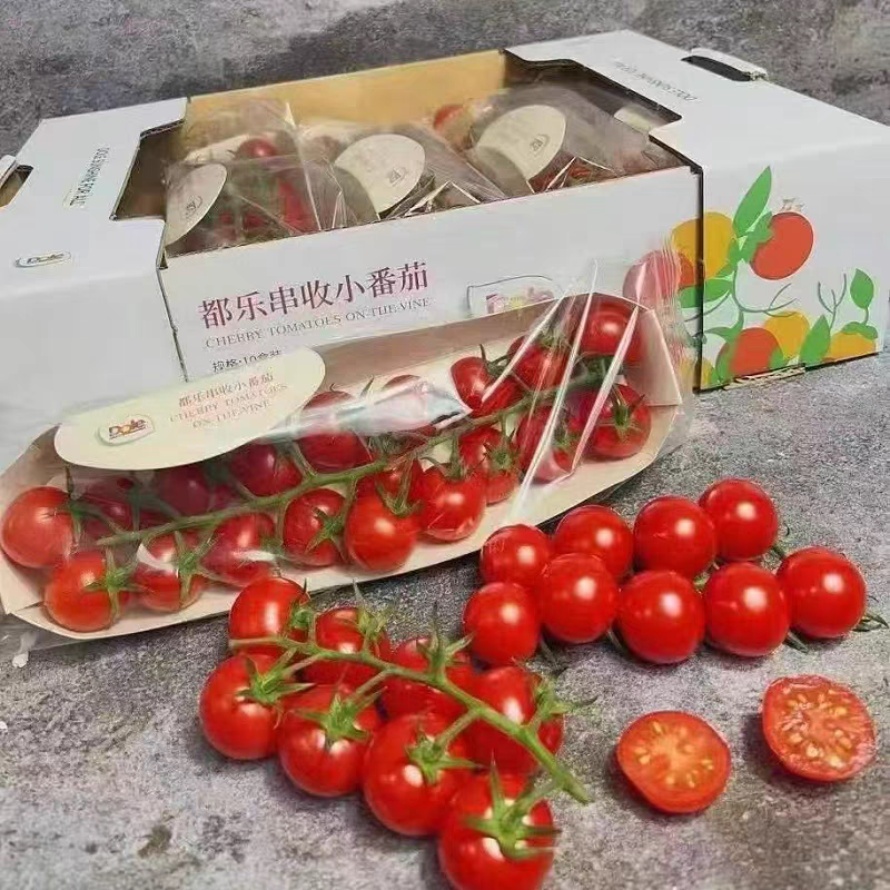 新鲜水果都乐dole串收小番茄当季小柿子200克每袋多地顺丰包邮