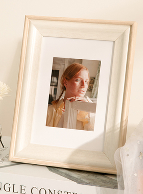北欧简约相框摆台6寸12寸装饰摆桌客厅卧室可挂墙洗照片定制diy