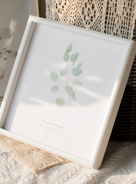 北欧简约相框创意摆台海报框装裱画框挂墙装饰30 50正方形框定制