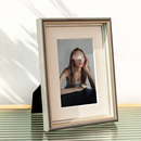 裱画框 8寸装 北欧拼色人鱼姬相框摆台洗照片做成相册框像框架6