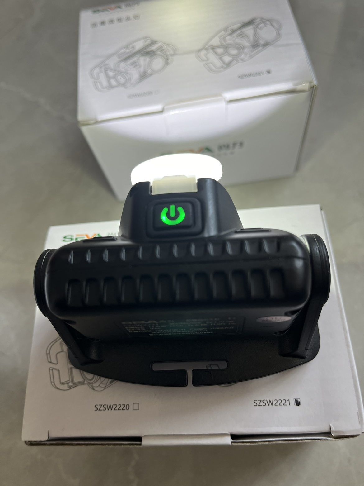 尚为SZSW2221防爆微型头灯充电器泛光聚光电厂SW2220施工检修头灯