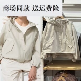 26春夏新款女装 休闲连帽短外套/时尚百搭夹克风衣 481600 479229