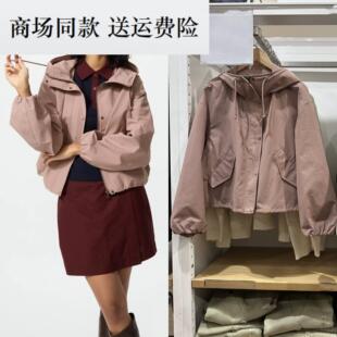 26春夏新款女装 休闲连帽短外套/时尚百搭夹克风衣 481600 479229
