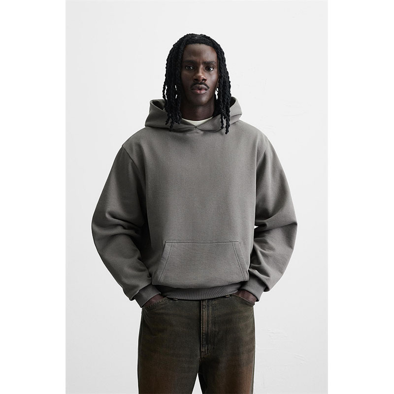 棉质基本款百搭连帽长袖时尚卫衣