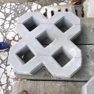 双字道植草砖八字砖QPK井字砖车位砖八人行道盲砖透草坪砖绿化砖