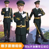 国旗护卫队礼服护旗手服 国旗班升旗手仪仗队服装 学生升旗仪式 服装