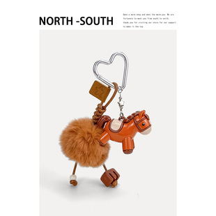 原创小马miu系包包挂件小玩偶可爱书包挂饰背包装饰品高级感女生