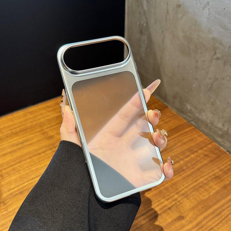 iPhone17系列磨砂防指纹手机壳