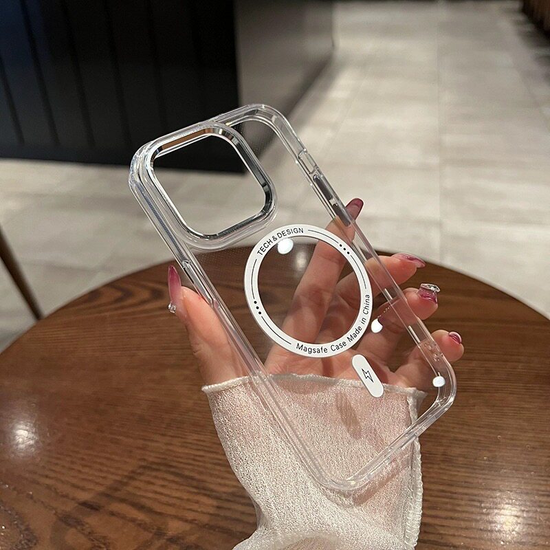 苹果iPhone15亚克力简约时尚