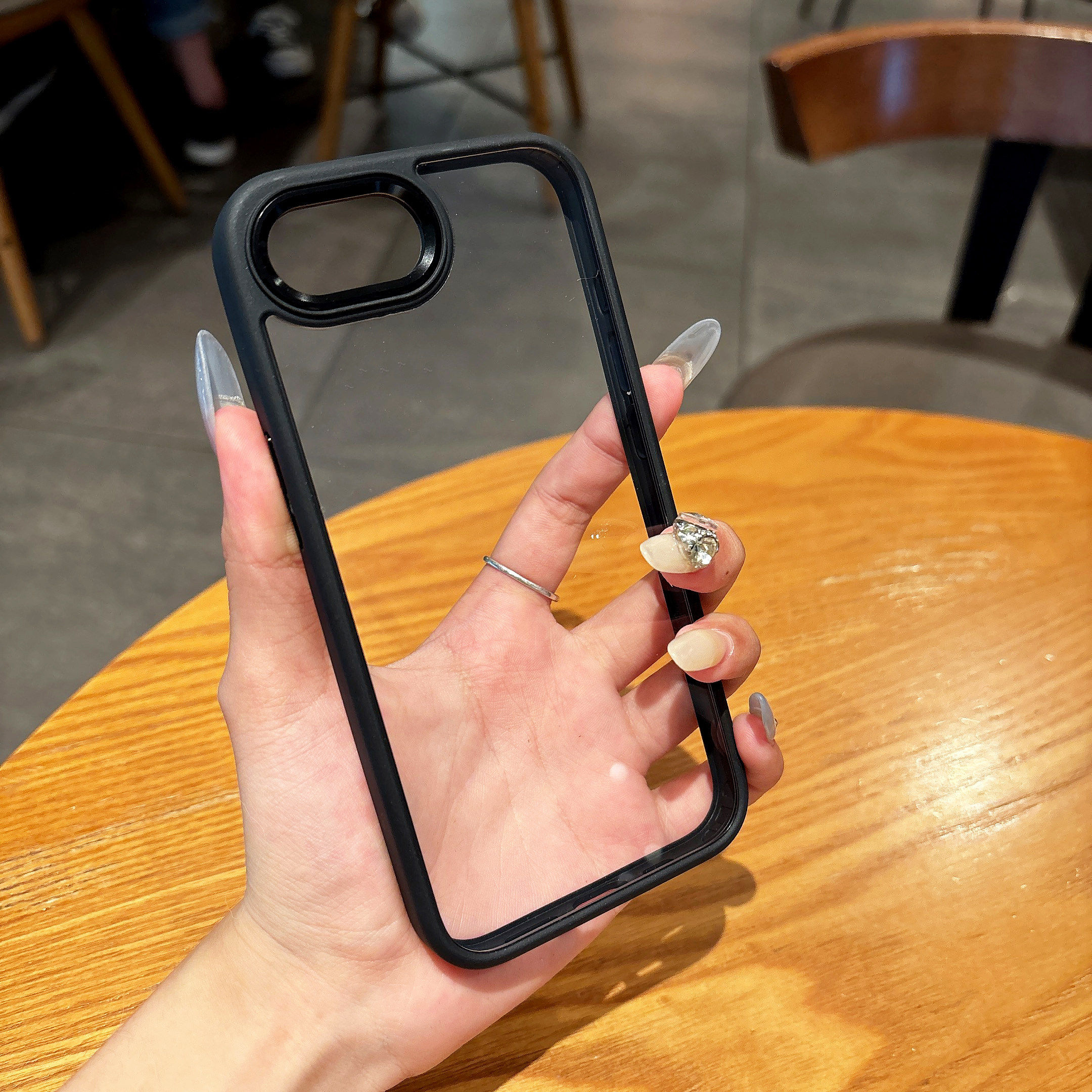 iPhone17e透明软边框手机壳