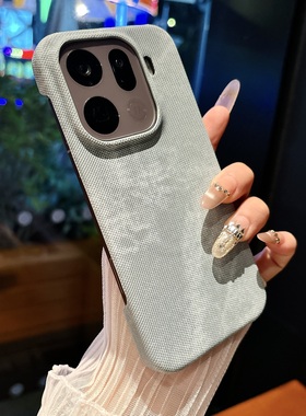 适用于oppoFindx9Pro手机壳内置磁吸牛仔布纹findx9硬壳半包轻奢防摔findx8pro高级感创意时尚情侣外壳x8s