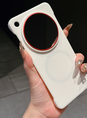 新款荔枝纹无边框适用oppofindx8Ultra手机壳findx8s磁吸半包防摔保护套x8pro超薄散热x8s+高级感findx8男女