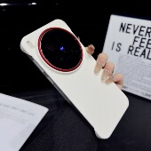 适用于vivox300pro无边框手机壳荔枝皮纹高级感时尚 磁吸x300不沾指纹x200pro超薄裸机手感x200s情侣保护套