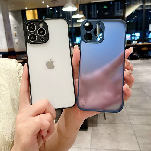 苹果iPhone15亚克力磨砂无边框