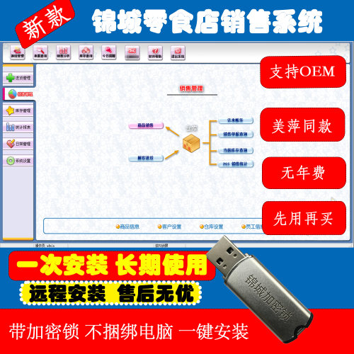 美萍零食店管理系统收银盘点