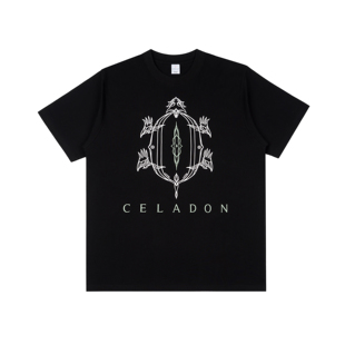 LANCER(兰寺) SS22 CELADON* GUARDIAN TEE 玄武形印花短袖T恤