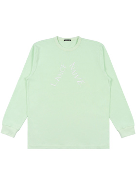 LANCER(兰寺) AW19 LANCE NAIVE TEE 多色立体文字印花长袖