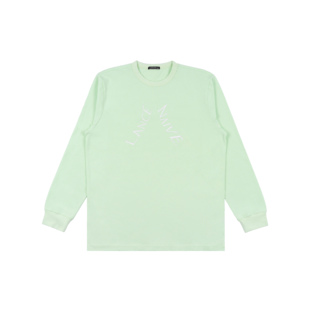 LANCE AW19 NAIVE TEE LANCER 多色立体文字印花长袖 兰寺