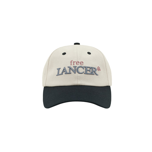 LANCER兰寺立体刺绣撞色复古帽子