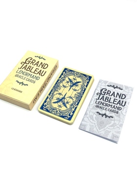 全景利诺曼  Grand Tableau Lenormand Oracle Decks 纸质说明书