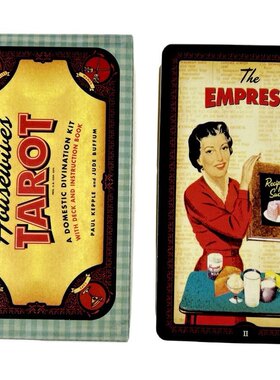 家庭主妇卡牌 Housewife Tarot Decks 游戏卡牌桌游10.3X6CM