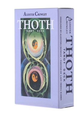 12X7英文透特塔罗牌 进阶塔罗牌 Aleister Crowley Thoth Tarot