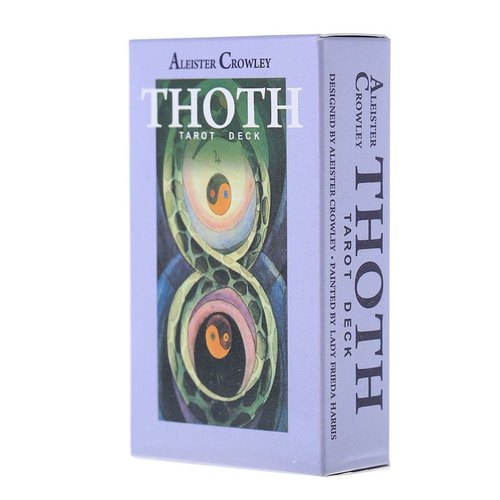 12X7英文透特塔罗牌 进阶塔罗牌 Aleister Crowley Thoth Tarot