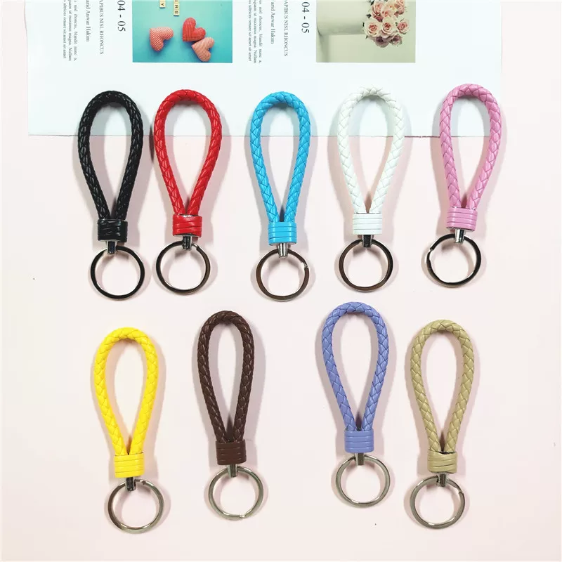 Men's creative woven keychain for keys