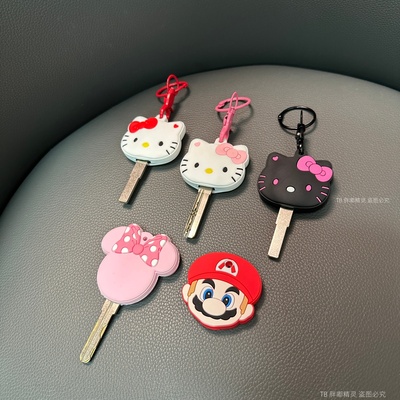 电动车卡通挂件可爱钥匙扣防盗门