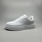 子轻便百搭运动鞋 跨境外贸板鞋 厚底小白鞋 白色休闲鞋 男女鞋 春秋季