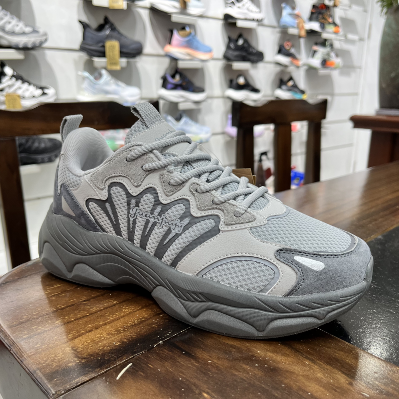 秋冬季真皮拼接网布双网透气老爹鞋男鞋轻便舒适休闲鞋厚底时尚潮,流行男鞋,老爹鞋,淘宝优惠券,粉丝福利购,淘宝优惠卷