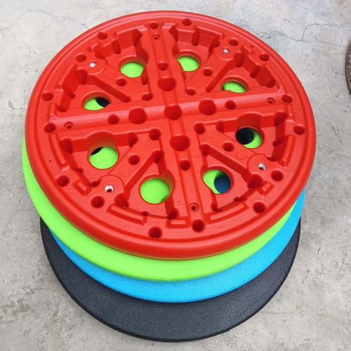 32吹塑中空面板钢筋凳子面圆凳面圆形家用塑料磨砂孔面换新6.5