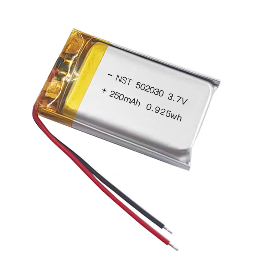 直供聚合物锂电池502030 250mah 蓝牙充电仓锂电池电子秤电池