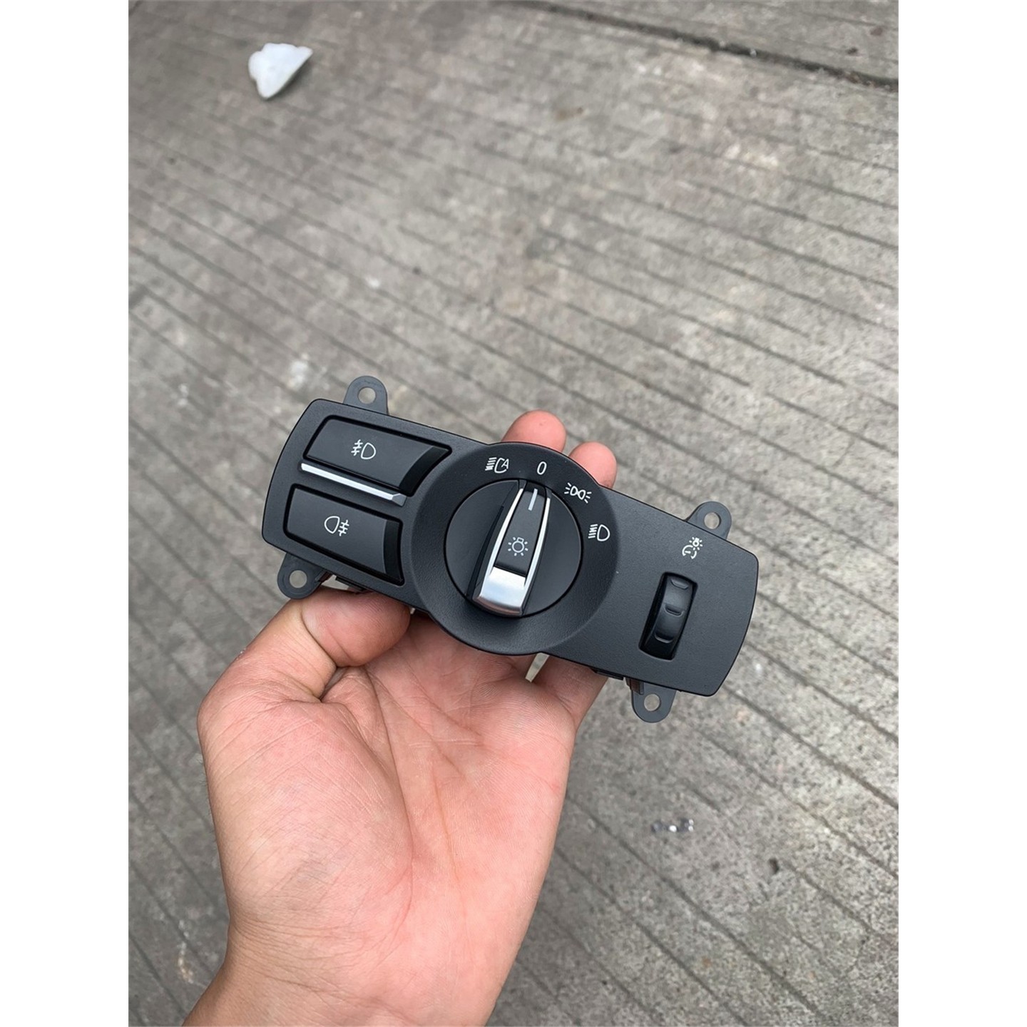 宝马5系7系 大灯调节控制模块  大灯开关 雾灯按键 面板