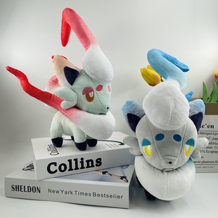 小精灵洗翠地区索罗亚毛绒公仔玩具玩偶