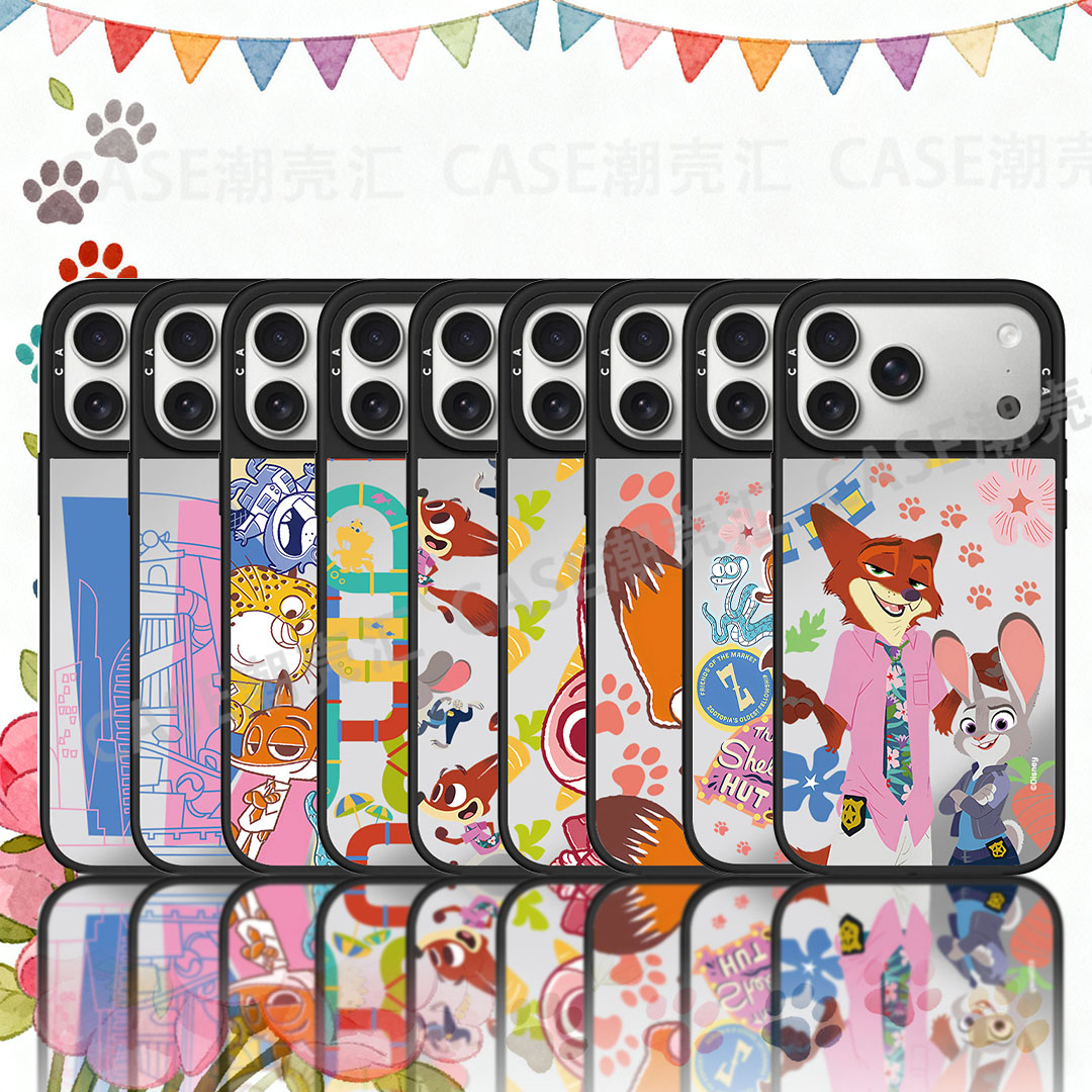 疯狂动物城2适用于苹果iphone17promax卡通可爱16Pro/15/14/13/12/Air磁吸MagSafe防摔保护手机壳