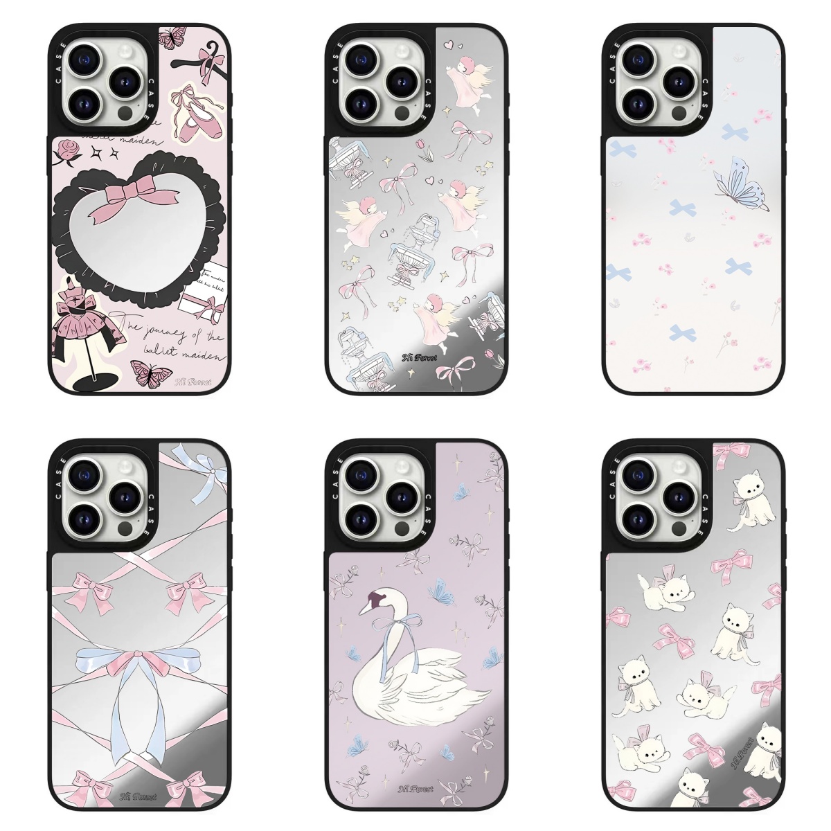 CASE森林早报系列17pro适用iPhone16ProMax苹果15Pro宋轶明星同款可爱Air风卡通磁吸手机壳13防摔14plus