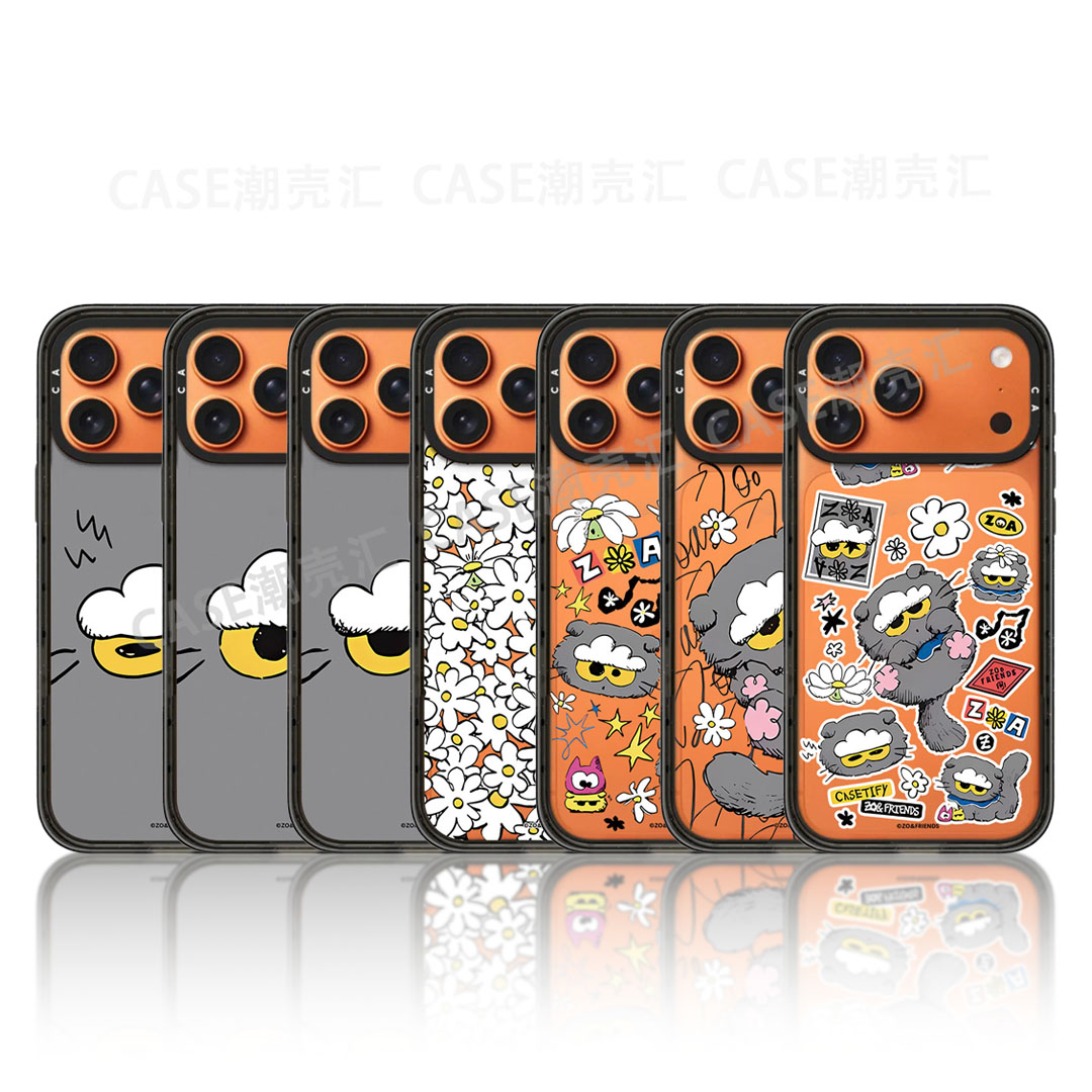 GD手机壳明星同款蓝猫ZO Friends苹果17promax手机壳iPhone16pro小雏菊15plus可爱14防摔13保护套12潮ins风11