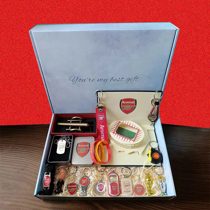 阿森纳周边纪念礼品车贴汽车装饰摆件大炮模型手办球迷生日礼物男