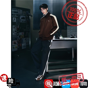 张凌赫同款PUMA彪马长裤男裤正品2026直筒裤梭织休闲运动裤男