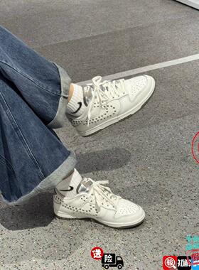Nike耐克Dunk Low女鞋白色舒适轻便时尚百搭休闲板鞋IU3488-133