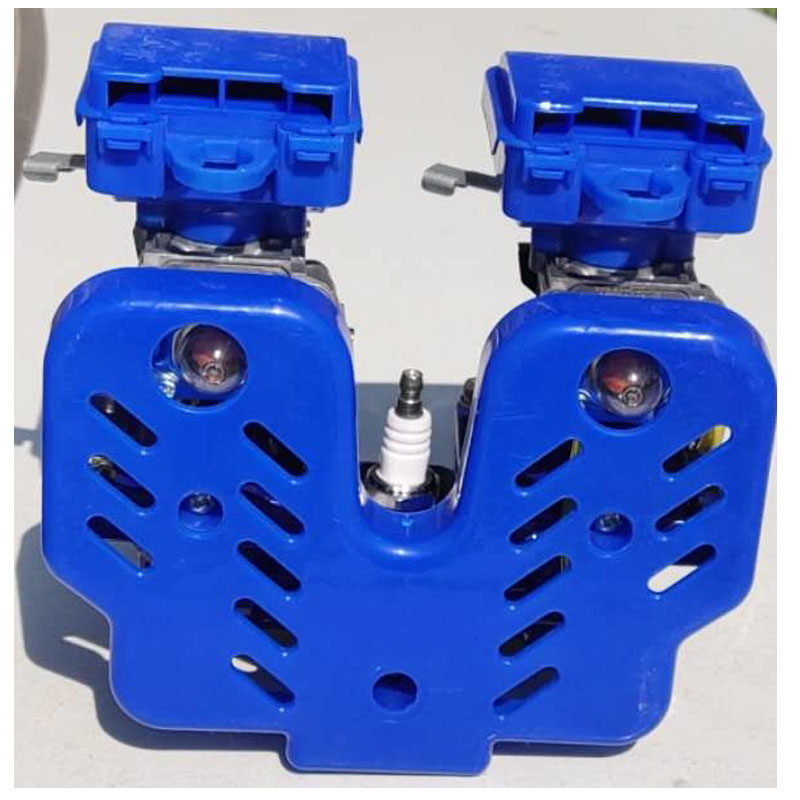 农用汽油高压消毒养殖打药喷雾器水烟雾脉冲弥雾机原厂化油器总成