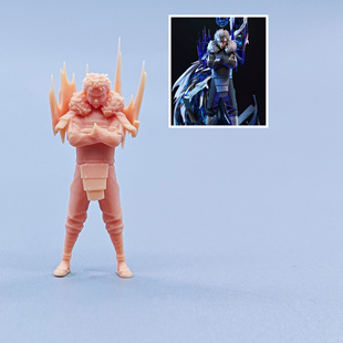 【嗯哼模型】现货1:64人偶1:43微缩白模 火影忍者千手扉间 C309