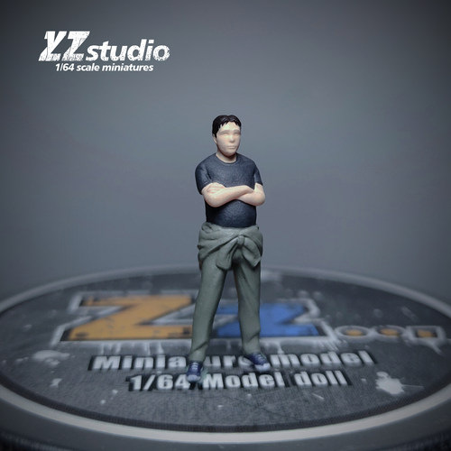 Zz studio 1/64人偶 MFG 绪方先生 动漫系列预购