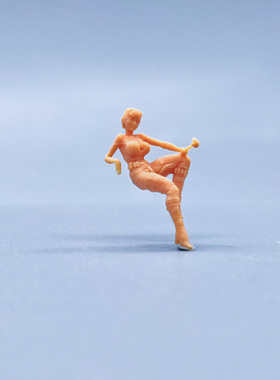 【嗯哼模型】SuperGe1:64人偶1:43微缩白模星球大战弹珠女S848